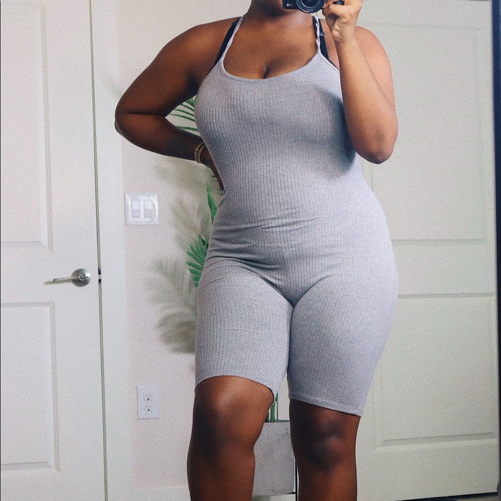 Grey jumpsuit